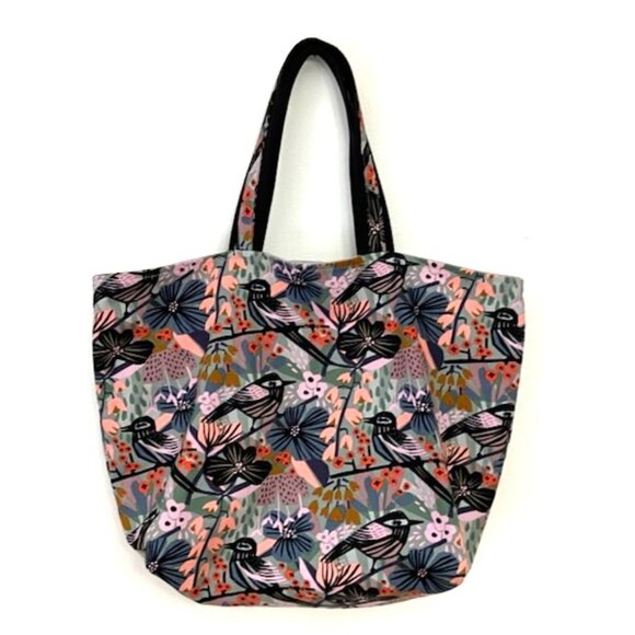 Handbags - Handmade Bird Themed Tote Bag Bird Novelty Print Birder Twitcher Ornithophile
